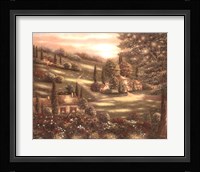 Evening in Tuscany I Fine Art Print