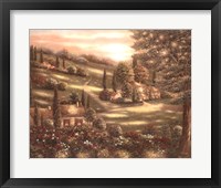 Evening in Tuscany I Fine Art Print