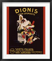 Dionis Gran Spumante Fine Art Print