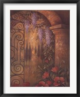 Wisteria Garden II Fine Art Print