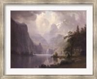 In the Mountains, 1867 Fine Art Print
