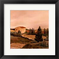 Sunny Tuscan Fields Fine Art Print