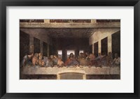 The Last Supper, c.1498 (post-restoration) Fine Art Print