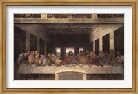 The Last Supper, c.1498 (post-restoration) Fine Art Print