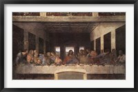The Last Supper, c.1498 (post-restoration) Fine Art Print