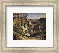 The House of the Hanged Man (La maison du pendu), Auvers sur Oise, 1873 Fine Art Print