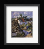 Houses at Auvers, c.1890 Fine Art Print
