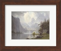 In the Mountains, 1867 Fine Art Print