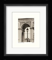 Lamp Inside Arc de Triomphe Fine Art Print