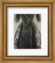 Black Balenciaga Dress Fine Art Print