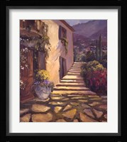 Sun Lit Villa Fine Art Print