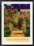 Artist's Garden, Vetheuil Fine Art Print