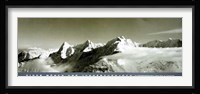 Alpenpanorama Schweiz Framed Print