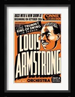 Louis Armstrong Connie's Inn Nyc 1935 Framed Print