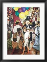 Dream of a Sunday (Detail Street Vendors Fine Art Print