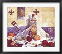 Naturaleza Muerta Con Botella De Anis Fine Art Print