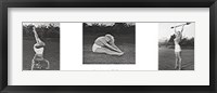 Marilyn's Workout (triptych) Fine Art Print