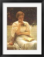 Girl Reading Fine Art Print