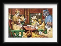His Station and Four Aces Fine Art Print
