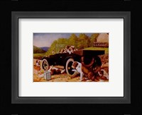 Ten Miles to a Garage Fine Art Print