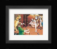 Scratching Beagle Fine Art Print