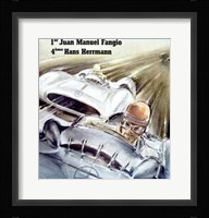 Mercedez Benz, Italian Grand Prix, 1954 Fine Art Print