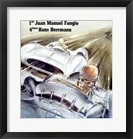 Mercedez Benz, Italian Grand Prix, 1954 Fine Art Print