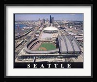 Seattle, Washington - Safeco Field (Day) Fine Art Print