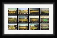 Major League Ballparks - American League Fine Art Print