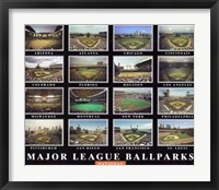 Major League Ballparks - National League Fine Art Print