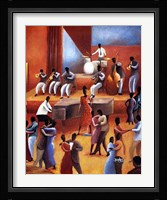 Jazz Singer Fine Art Print