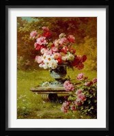 Peonies in a Wild Garden Fine Art Print