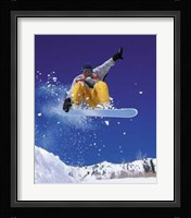 Courage - Snowboarder Fine Art Print