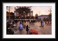 Bustling Boulevard Fine Art Print