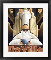 Cafe De Ville Fine Art Print