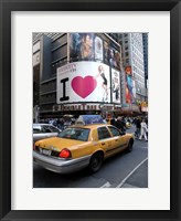 47Th Street Broadway Fine Art Print