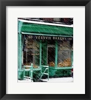 Vesuvio Bakery, Winter Fine Art Print