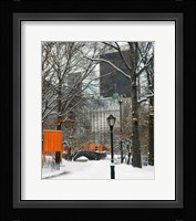 Gates Love Bridge, Central Park Fine Art Print