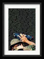 Vietnam Memorial Wall Fine Art Print