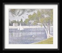 Banks of Seine Fine Art Print