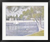 Banks of Seine Fine Art Print