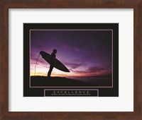Excellence - Male Surfer Fine Art Print