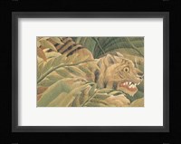 Detail from Tiger in a Tropical Storm (Surprised!), 1891 Fine Art Print