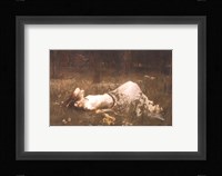 Ophelia (lying in the meadow), 1905 Fine Art Print