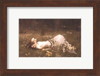 Ophelia (lying in the meadow), 1905 Fine Art Print