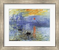 Impression, Sunrise, c.1872 Fine Art Print