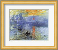 Impression, Sunrise, c.1872 Fine Art Print