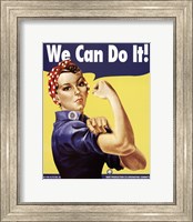 We Can Do It - Rosie The Riveter Fine Art Print