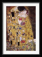 The Kiss, c.1908 Framed Print