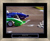 Drive-Race Car Fine Art Print